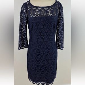 Lilly Pulitzer Hera Lace Dress -Navy